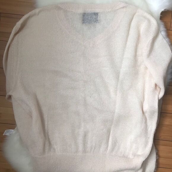 [wildfox luxe] Beige Wool Sweater #4 - Picture 4 of 4